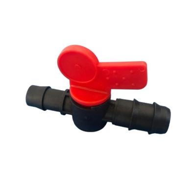 China Connect China Manufacturer Customized 16mm Plastic Irrigation Mini Valve For Drip Tape for sale