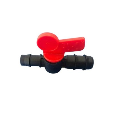 China Connect Hot Sale Water Customized Plastic Irrigation Mini Valve For Drip Tape for sale