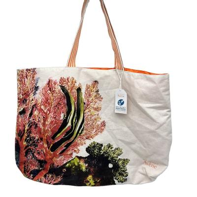 China Factory Brand Promotions Handled Shopping Bags Logo Printing Custom Large Tote Bags For Women for sale