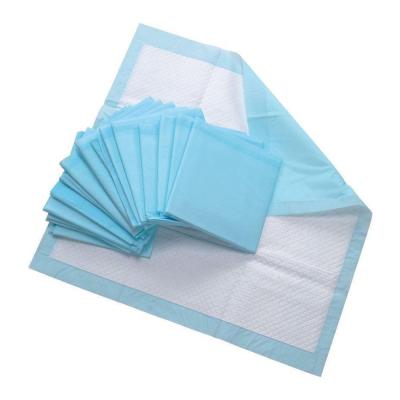 China Waterproof Leak Protection PE Disposable Blue Film Underpad for sale