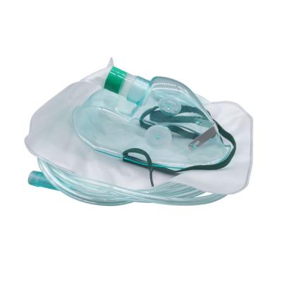 China Factory Direct Single Use Single Use Non Rebreathing Rebreathing Mask Non With Reservoir Bag With Oxygen Tube for sale