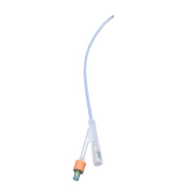 China Single Use 2 Way Silicone Foley Catheter Foley Balloon Single Catheter With Balloon For Hospital Use for sale