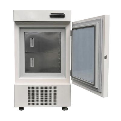 China Stainless Steel 108L -40 Celsius 304 Degree Medical Ultra Low Temperature Freezer for sale