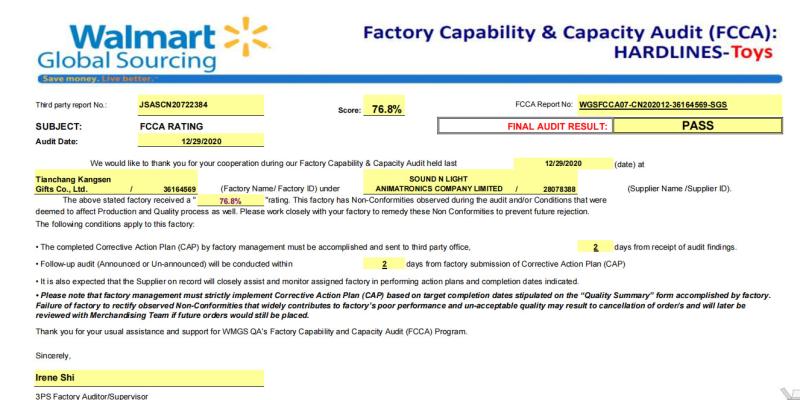  - Nanjing Sonny Imp& Exp Co., Ltd.