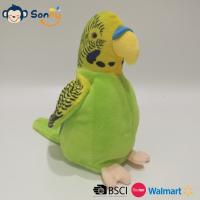 Cina Voice Recording & Repeating and Wings Flapping Plush Parrot in vendita