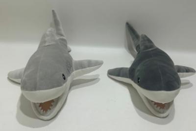 China Shark Two colors grey and black sea animal toys 2023 Hot selling Children/Kids like gifts en venta