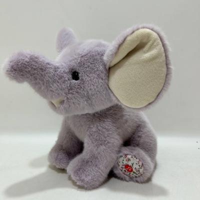 China Verlicht Plush Elephant W/ Lullaby Speelgoed Hoogwaardig Materiaal Veilig Baby Speelgoed Te koop