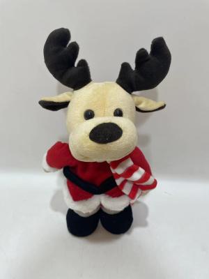 China Popular Dancing & Singing Christmas Deer Electronic Toy X′mas Gift Best Home Decoration Choice for sale