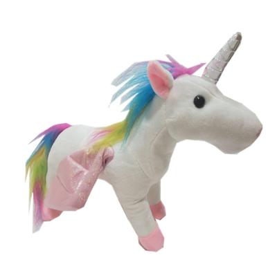 China Plüsch Unicorn Stuffed Animal Night Light des Musical-0.25m 9.84in herauf Spielwaren zu verkaufen