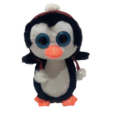 China 18cm 7,09 Zoll-Weihnachtsplüsch-Spielwaren-Pinguin-Plüschtier-Aufnahme-Wiederholen zu verkaufen