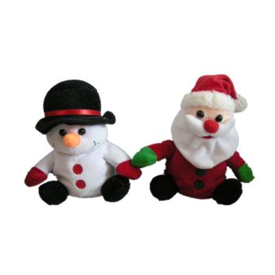 China peluches registrables del mensaje largo del peluche del muñeco de nieve del 16cm los 6.3in en venta