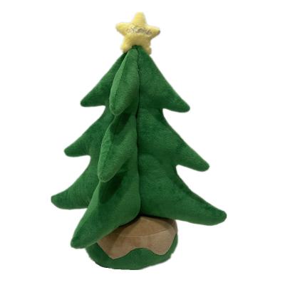 China 13.78in 35CM dekorative Plüschtiere, die Weihnachtsbaum Toy For Home Decoration singen zu verkaufen