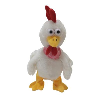 China 32cm 12,6 Duim Leuk Dansend Zingend Zacht Toy Chicken Hen Stuffed Animal Te koop