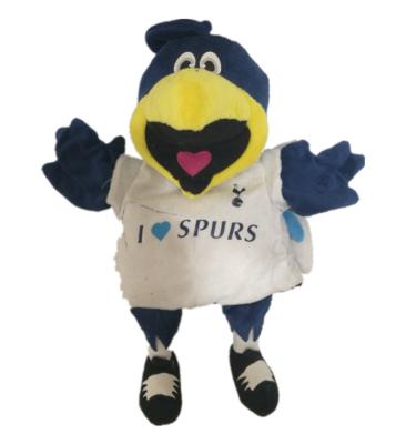 China 32cm schwarze gelbe 12.6in Andenken Toy Tottenham Hotspur Mascot für die Umarmung zu verkaufen