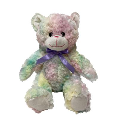 Cina Giorno di biglietti di S. Valentino gigante 10.63in di canto della tintura 27cm del legame Teddy Bear Stuffed Animals in vendita