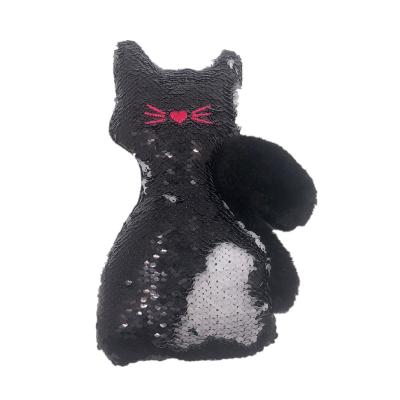 Chine Peluche noire et blanche bonjour Kitty Skeleton Plush de Halloween 0.25m 9.84ft à vendre