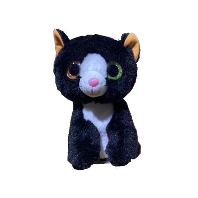 Cina batterie di 7.09in 0.18M Black Kitty Halloween Stuffed Animal 3A in vendita