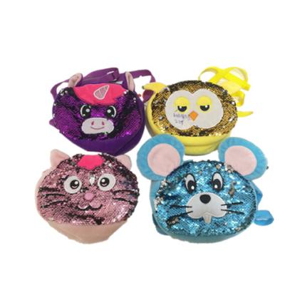 China 4 Onderwijs de Pluchespeelgoed Dierlijke Cat Coin Purse 18cm 7.09in Rohs van ASSTD Te koop