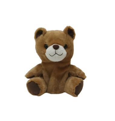 China Het registreren Herhalend Onderwijspluchespeelgoed 0.17M 6.7IN Bruine Kleur Teddy Bear Polyester Te koop