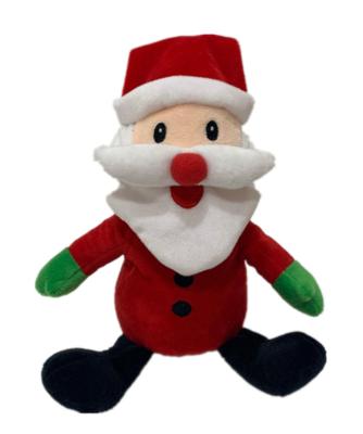 China 6.69in 0.17cm Rendier die Santa Claus Father Christmas Plush Toy spreken Te koop