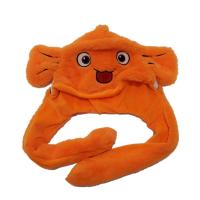 China 0.4M 15.75IN Vindend Nemo Gift Stuffed Animal Hat met Klappende Oren voor Verjaardag Te koop