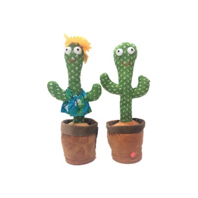 China Plucheopname die Zingende Dansende Cactus 33cm herhalen Te koop