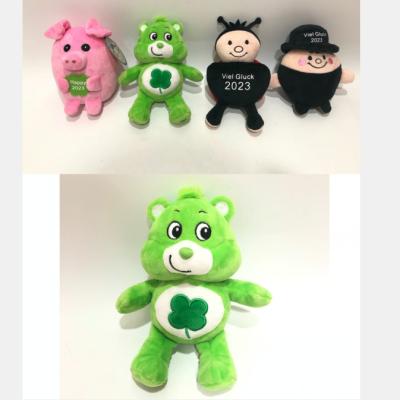 Chine Coeur/oxalide petite oseille de Teddy Bear Stuffed Animal With de peluche de 15CM pour le jour de St Patrick à vendre