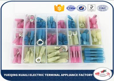 China De geïsoleerde Hitte krimpt Eind Elektroterminal kli-9848707 250pcs van de Assortimentsuitrusting Te koop