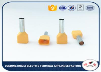 China La virola que prensaba doble aisló el terminal anaranjado del pre-aislamiento de los terminales del extremo del cordón en venta