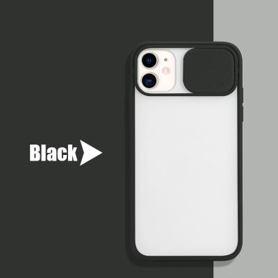 China 2022 Shockproof Camera Lens Protective Slides Shockproof Phone Case For iPhone 12 11 Pro Max XR XS 7 8 Max Plus X Se PC Matte Back Cove for sale