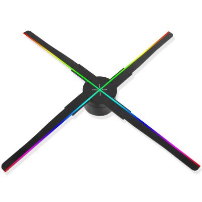 China Talking For Mall Z3 65CM wifi hologram led light fan 3d projector advertising holographic display for sale