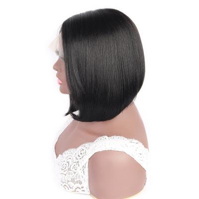 China Can be dyed with & #613; ironed & & Customized Virgin Hair Bleached Side Part Cuticle Aligned Silky Straight Ombre Part Wig Deep - bob-straight-13x4 Front Wigs for sale