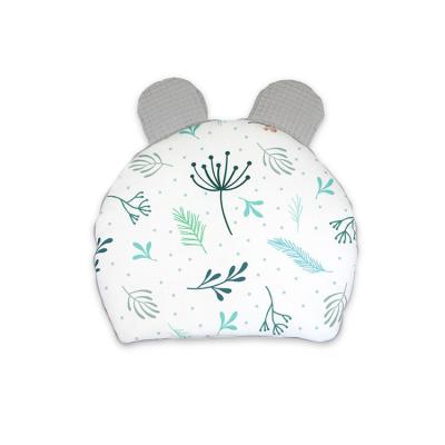 China Sustainable Breathable Soft Comfort Head Support Baby Sleep Pillow Set For Newborn for sale