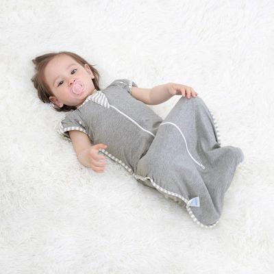 China PORTABLE custom 100% organic cotton solid color pastel stretchy tank top baby wraps set for sale