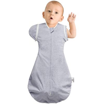 China PORTABLE Muslin Wrap 0-3 Months For Baby Boy Wrap Blankets Set With Zipper Large for sale