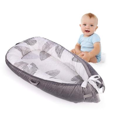 China Modern Removable Portable Super Soft and Breathable Crib Cocoon Cuddle Bed Newborn Infant Newborn Baby Nest for sale