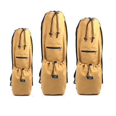 China Fashion and Versatility Portable Fashion and Versatility Yellow Man Portable Sport Skateboard Custom Backpack for sale