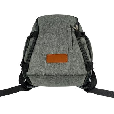 China Polyester Light Gray Large Capacity Light Weight Child Do Not Backpack School Bags for sale