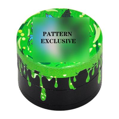 China Popular Wholesale 50mm High Quality Colorful Zinc Alloy Metal Herb Grinder Tobacco Herb Grinder for sale