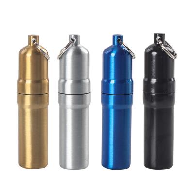 China Five Pcs Decoration Mini Cigarette Case Tin Aluminum Alloy Portable Waterproof Cigarette Holder For Men for sale