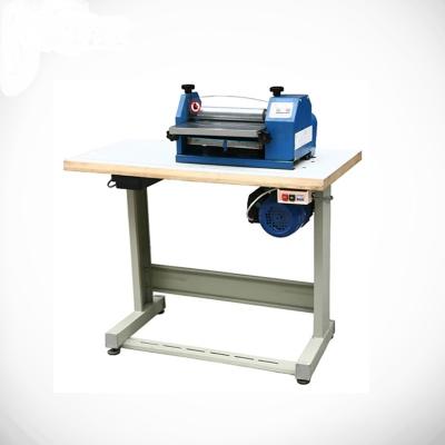 China Shoes Cementing Reactivating YT-201Leather and Cloth Shoe Glue Cementing Folding Binding Machine for sale