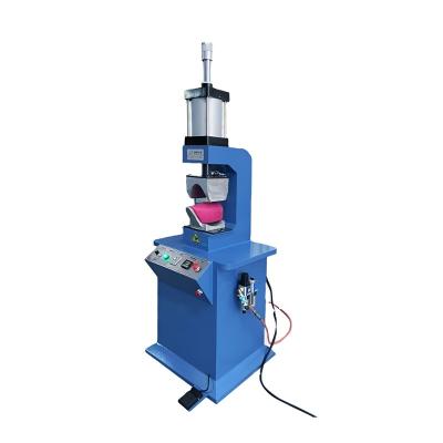 China YT-188 factory shoes vamp molding machine pneumatic semi automatic upper leather shoes making machine for sale