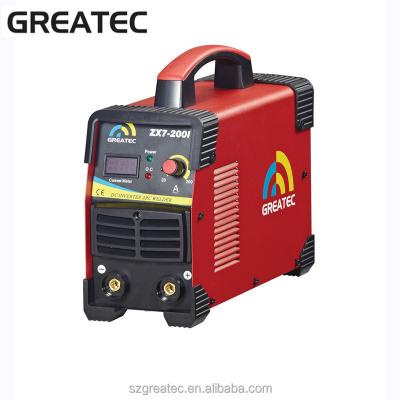 China Building Material Stores Greatec Welder Machine Arc Welding Machine Single Board IGBT for sale