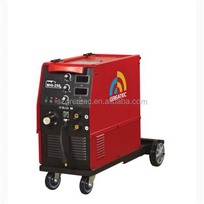 China Wedling MIG igbt mig-250 inverter CO2 MIG welding machine low carbon steel CO2 welding machine price for sale