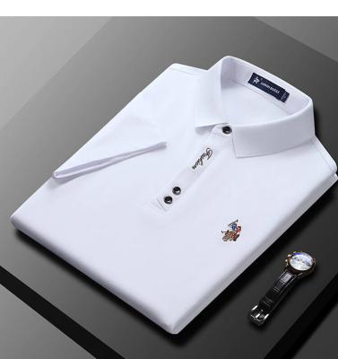 China Anti-wrinkle factory wholesale cotton work wear cheap 100% polo shirt business t shirts for men for sale