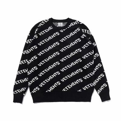 China 2022 OEM and ODM custom LOGO men's anti-pilling sweater jacquard knit cotton designer sweater men winter crewneck knitted sweater knitwear for sale