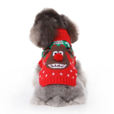 China Custom Sustainable Christmas Sweater Ugly Christmas Pet / Dog Sweater Funny Christmas Sweater for sale