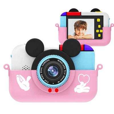 China ABS YMX CAX18 Dual Lens 2 2.0 Inch IPS Screen 48MP 1MP 1080P 720P 480P VGA Kidcamera Digital Toy Camera For Kid Child Children for sale