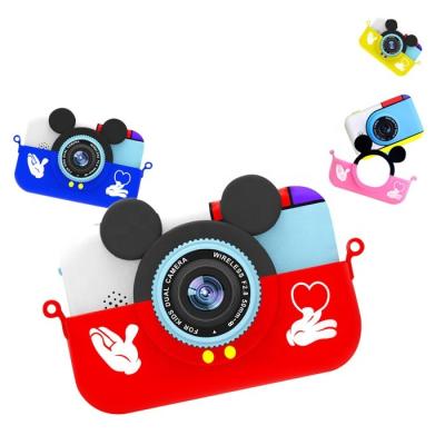 China Silicone YMX CAX18 Dual Lens 2 2.0 Inch IPS Screen 48MP 1MP 1080P 720P 480P VGA Kidcamera Digital Toy Camera For Kid Child Children for sale