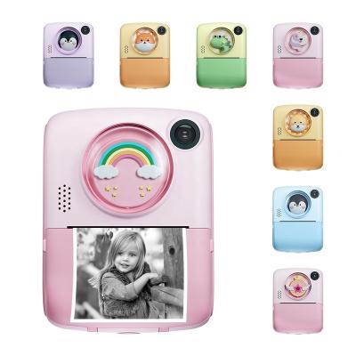 China YMX CAM1 Silicone Toys Heat Sensitive Paper Camcorder Digital Printing Instant Camera For Kids Child Toddler Baby Birthday Christmas for sale